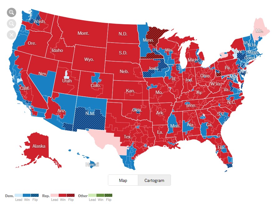 nyt midterm results