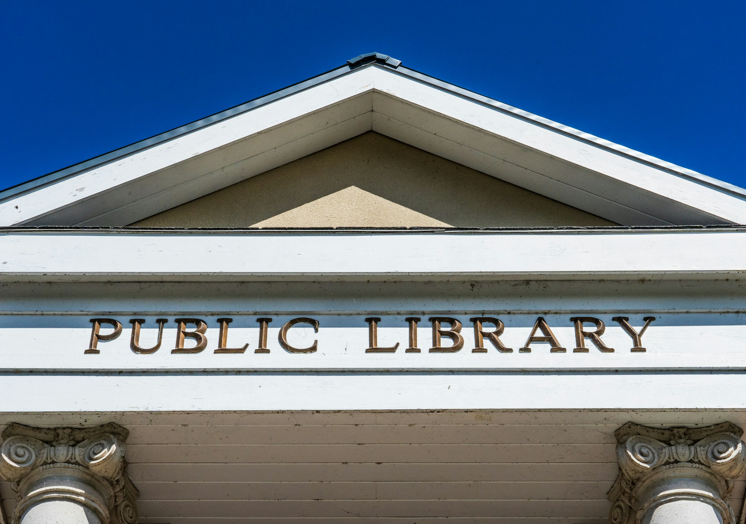 Exterior of a public library