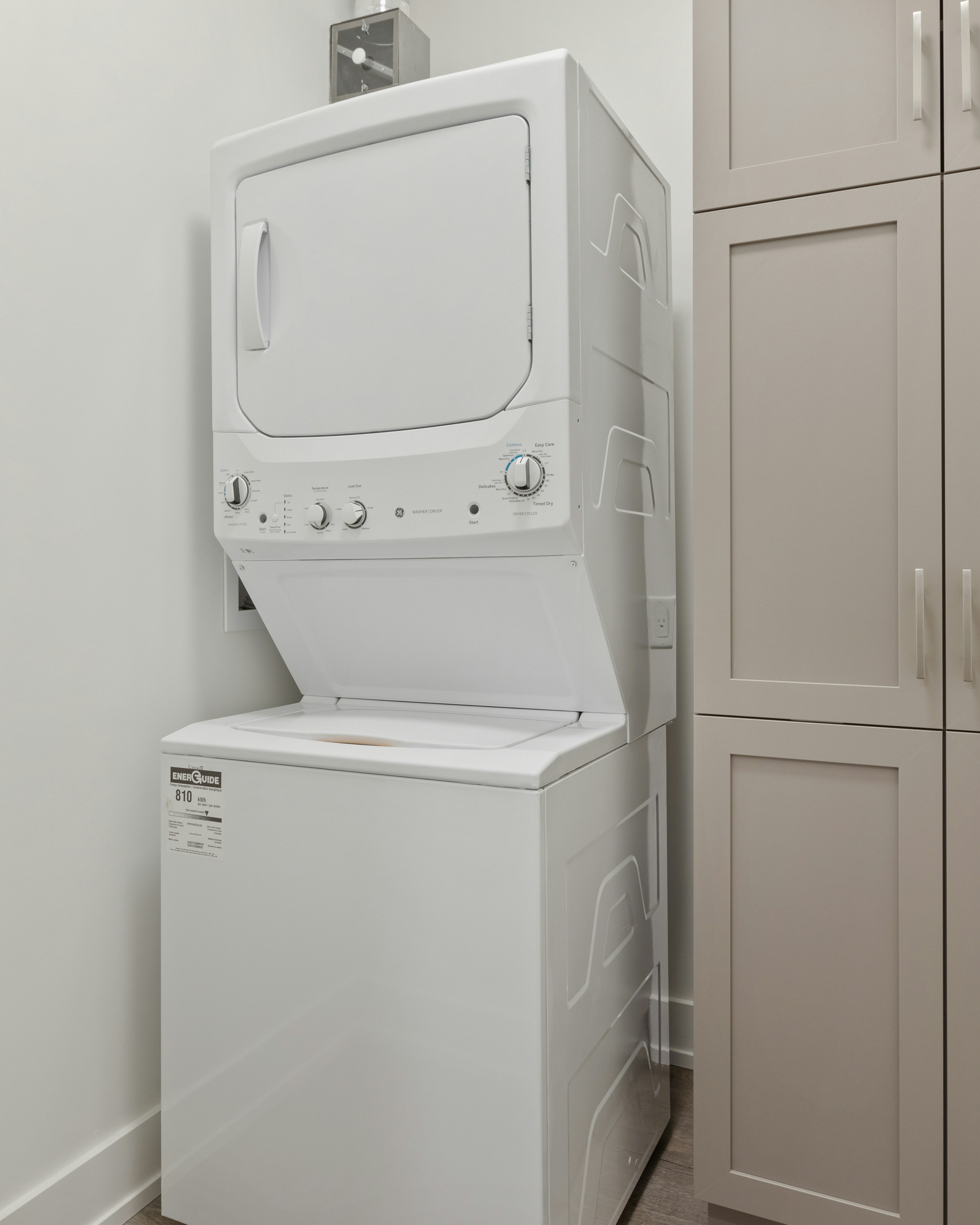Washer and dryer