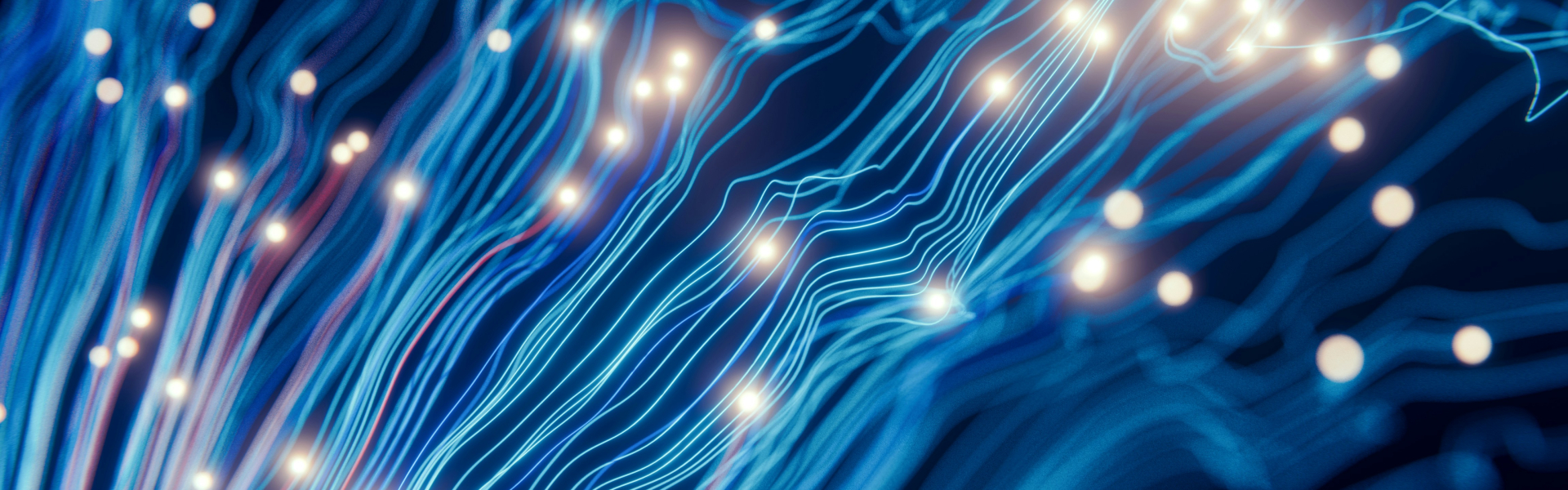 abstract visualization of data flowing