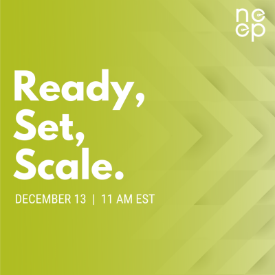 Ready, Set, Scale.
