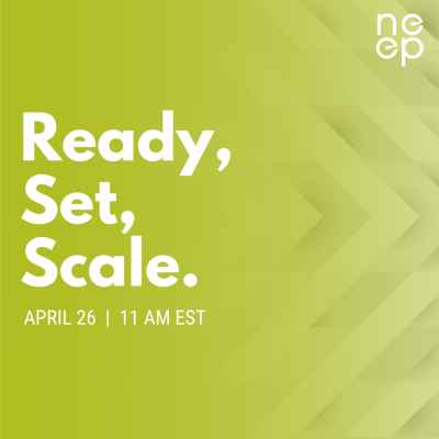 Ready, Set, Scale.