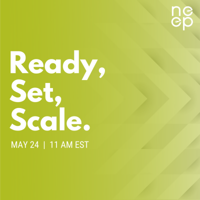 Ready, Set, Scale.