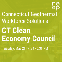 CT Geothermal Workforce Solutions_with CT Clean Economy Council_May21